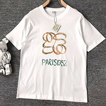 ロエベ スーパーコピー アナグラムバイカラーコットンTシャツ lox53173