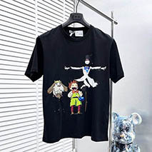 ロエベ コピー ×ジブリ ハウルの動く城 Tシャツ コットン lod13369