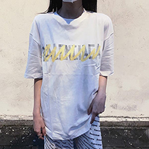 バレンシアガ スーパーコピー オーバーサイズ ロゴ Tシャツ bal04222