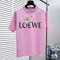 ロエベ コピー ×ジブリ ハウルの動く城 Tシャツ コットン lop56956