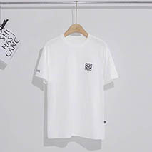 ロエベ コピー アナグラム ロゴ コットン 半袖Tシャツ H526Y22J261