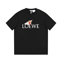 ロエベ スーパーコピー ×ハウルの動く城 カルシファー ポケットTシャツ パロディ lov78981