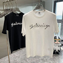 バレンシアガ コピー ロゴ オーバーサイズ Tシャツ 半袖 2色 bay30051