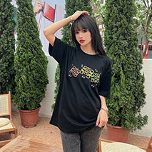 ロエベ コピー 『千と千尋の神隠し』ススワタリ アナグラム Tシャツ (コットン) lob44738