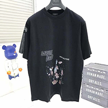 バレンシアガ コピー 逆さまスピードハンター特大Tシャツ bak98670