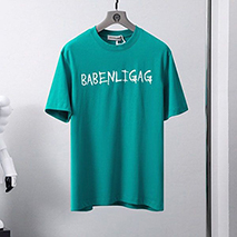 バレンシアガ コピー メンズ LOGO ミディアムフィット Tシャツ bax41498