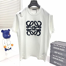 ロエベ スーパーコピー アナグラム プリント Tシャツ loe35833