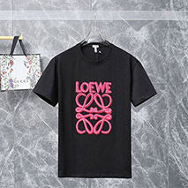 ロエベ 偽物 アナグラムバイカラーコットンTシャツ loz31894