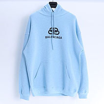 バレンシアガ 偽物 パーカー パロディ BBロゴ プリント付き スウェット bar56121