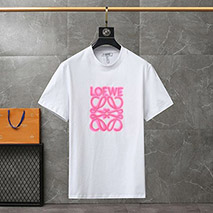 ロエベ 偽物 アナグラムバイカラーコットンTシャツ los97949