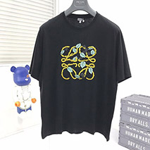 ロエベ コピー ハーバリウム アナグラム コットンTシャツ H800Y22X16