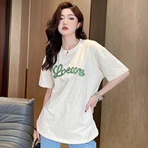 ロエベ スーパーコピー サボテンロゴがカワイイシンプル半袖Tシャツ lop93191
