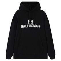 バレンシアガ コピー モザイク ロゴパーカー 長袖 bab47955