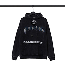 バレンシアガ スーパーコピー ドイツのロックバンド・ラムシュタイン コラボ パーカー bar65363