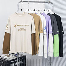バレンシアガ コピー WFP ダブルスリーブTシャツ 長袖 6色 698089TMVL21070