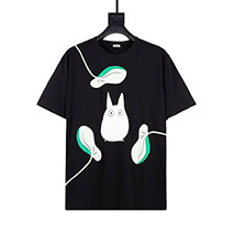 ロエベ スーパーコピー トトロ tシャツ コラボ コットン lod07346
