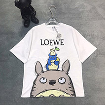 ロエベ 偽物 トトロ tシャツ コラボ コットン loo38422