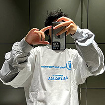 バレンシアガ 偽物 WFP DOUBLE SLEEVES Tシャツ 698089TMVL29086