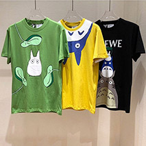 ロエベ 偽物 トトロ tシャツ コラボ コットン lou25310