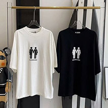 バレンシアガ 偽物 PRIDE 22 オーバーサイズ ロゴTシャツ 2色 bay78928
