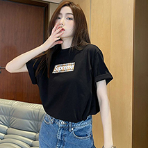 シュプリーム 偽物 × バーバリー ボックスロゴ Tシャツ Sha47487