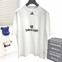 バレンシアガ スーパーコピー アディダス Tシャツ メンズ bah39402