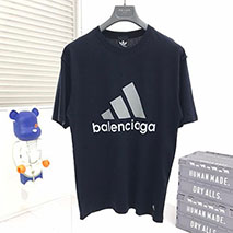バレンシアガ 偽物 ×アディダス Tシャツ オーバーサイズ baj80008