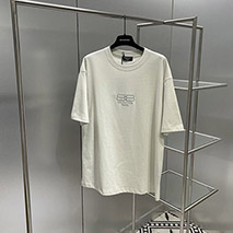 バレンシアガ コピー スライムロゴプリント コットンジャージー製 Tシャツ 激安 bae36299