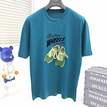 バレンシアガ コピー ロゴ入りコットンTシャツ bao65640