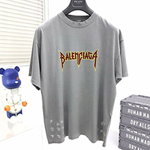 バレンシアガ コピー ビンテージジャージー Tシャツ baj85112