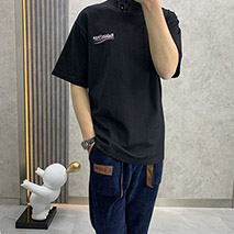 バレンシアガ コピー POLITICAL CAMPAIGN REGULAR FIT Tシャツ bak71959