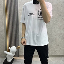 バレンシアガ 偽物 WFP ミディアム Tシャツ ホワイト bal55512