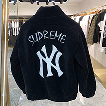シュプリーム スーパーコピー NY パネル コート フリースジャケット Shy68816