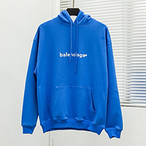 バレンシアガ 偽物 パーカー メンズフロントロゴ フーディ baw04579