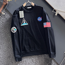 バレンシアガ 偽物 トレーナー レギュラー クルーネック スペース NASA ban69033