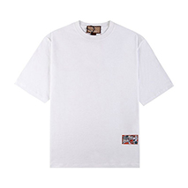 バレンシアガ 偽物 ×グッチ ホワイト ロゴ Tシャツ guj97303