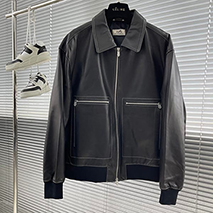 エルメス スーパーコピー レザージャケット メロン ヌバックカーフ erh03006