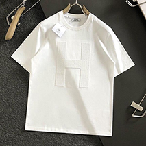 エルメス コピー プリント コットン Tシャツ err55694
