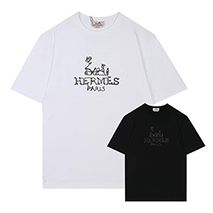 エルメス コピー ロゴTシャツ ers82828