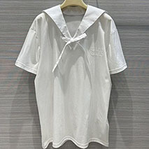 ミュウミュウ スーパーコピー プリントコットンジャージー Tシャツ myx12393