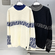 フェンディ スーパーコピー PULLOVER メンズ FFロゴ ハイネック ニット 2色 FZY310AITTF0QA1