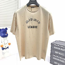 ミュウミュウ スーパーコピー Leagueロゴ入りのアイコニックなTシャツ mye90148