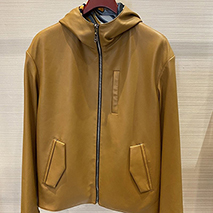 エルメス スーパーコピー レザー ジャケット ディアスキン ☆両面着用可能☆ erf28548