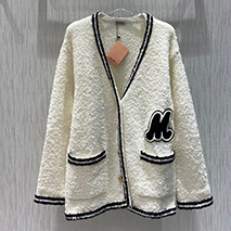 ミュウミュウ コピー オーバーサイズロゴモヘアセーター mys81908
