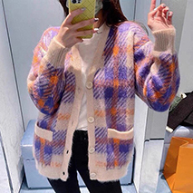 ミュウミュウ コピー セーター オーバーサイズロゴモヘアセーター myn82234