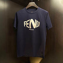 フェンディ コピー Tシャツ 半袖 クルーネック ティシャツ パロディ fes39485