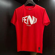 フェンディ コピー Tシャツ 半袖 クルーネック ティシャツ パロディ fez22402