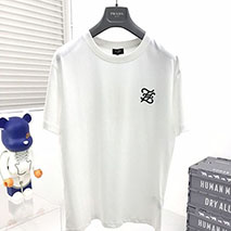 フェンディ 偽物 クルーネックロゴジャージーTシャツ fer88399