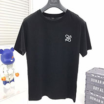 フェンディ 偽物 クルーネックロゴジャージーTシャツ feo83973