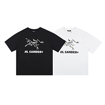 ジルサンダー スーパーコピー x アークテリクス リフレクティブ コラボTシャツ 男女兼用 2色 Jis67345